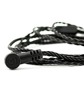 Black Litz Wire Earphone Cable　イメージ