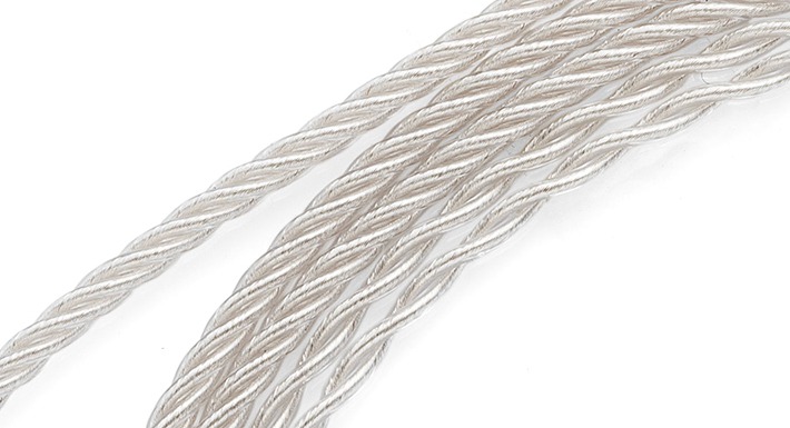 Pure Silver Litz IEM Cable