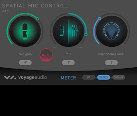 Spatial Mic Control app　イメージ
