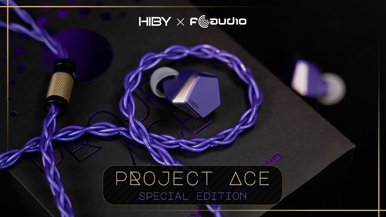 新製品情報】HiBy × FAudio コラボモデルの限定版「Project Ace
