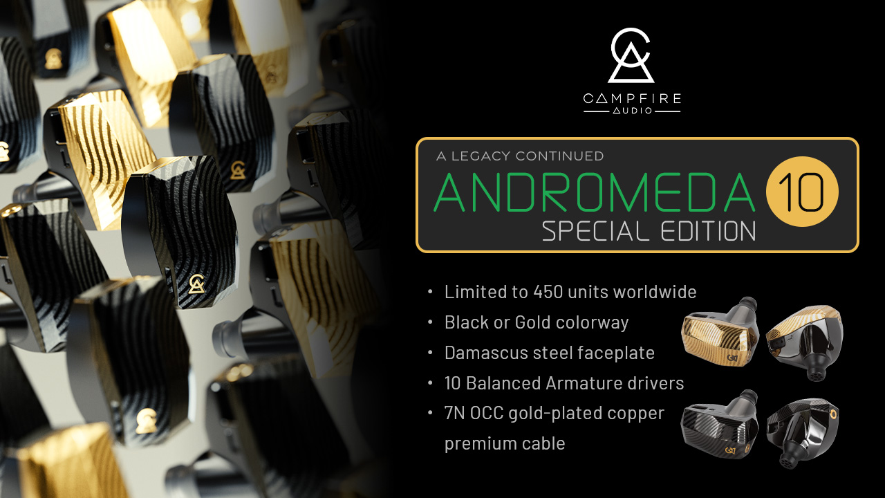 新製品情報】Campfire Audioの初代IEM発売から10周年を記念した世界450